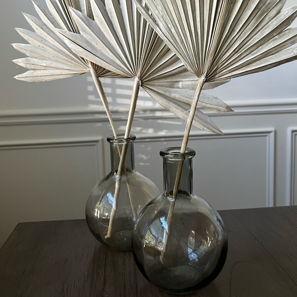 set of 2 bud vases